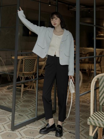 自訂 極簡顯瘦西褲(限量加長版)