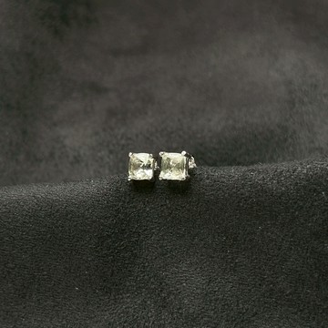 拓帕石耳針耳環 | 拓帕石 Topaz 白拓帕 清透 寶石耳環 耳針 925純銀 S25AU09-033