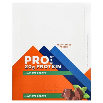 ProBar, 蛋白條，薄荷巧克力，12 條，每條 2.47 盎司（70 克）