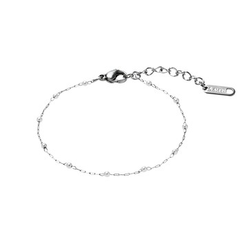 [韓國] [鋼飾] 細緻珍珠手鍊 / Delicate Pearl Bracelet