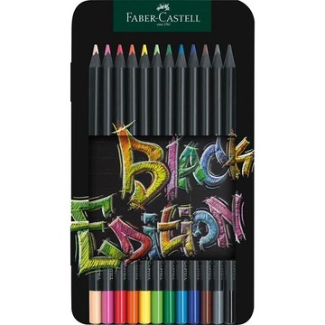 色鉛筆 Faber-Castell輝柏黑旋風極軟性油性色鉛筆12色 116413