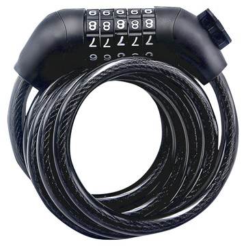 五位密碼鎖 160 x 140 x 40mm 361g  黑色  1個