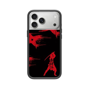 iPhone 17 Pro Max Mod NX -邊框背蓋組合 (相機按鈕) 黑 - Assassin's Creed - Assassin's Creed® Shadows - Naoe silhouette