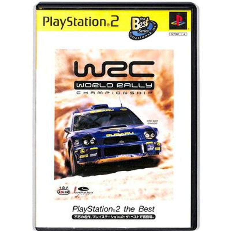 PS2】WRC ワールド ラリー チャンピオンシップ ベスト版 説明書なし