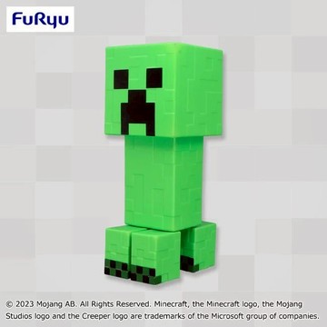 🌀日版客🌀 日版 Minecraft 麥塊 FuRyu 當個創世神 苦力怕 BIG 約30公分 景品 塑膠公仔