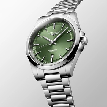 LONGINES 浪琴 官方授權 Conquest 征服者機械錶-41mm L3.830.4.02.6
