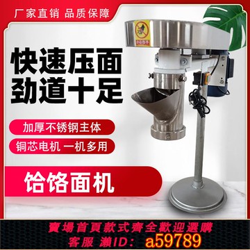 【廠家直銷 可打統編】電動饸饹面機小型商用饸烙機全自動壓饸絡拉面機土豆粉蕎麥河撈機