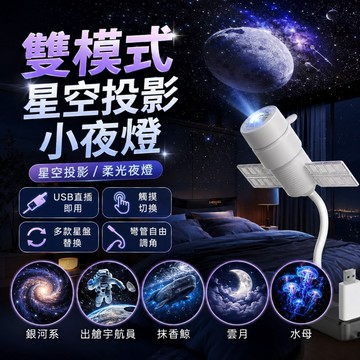 🔥限時下殺🔥USB星空小夜燈 臥室燈 24片星雲替換 床頭燈 炫彩投影燈 房間氛圍燈 led夜燈 迷你小夜燈 房間氣氛燈