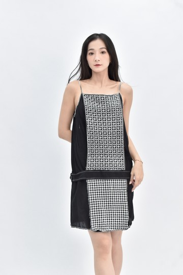 (S) maxstudio 黑色細肩帶洋裝