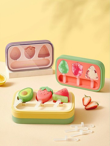 雪糕模具家用做冰淇淋冰棍冰棒磨具兒童硅膠食品級自制凍冰糕模型