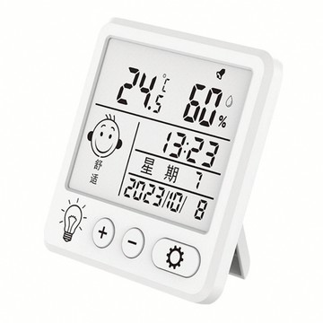立元 智能溫濕度計  1台  白色