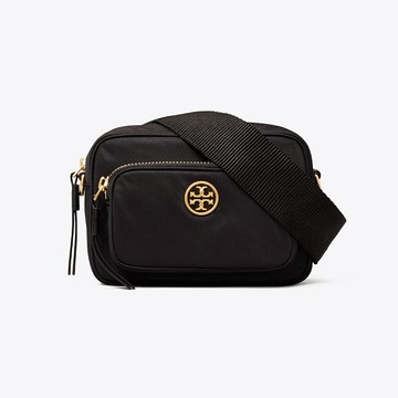 TORY BURCH Piper尼龍迷你斜跨包 斜背包 73533【 菲尼斯 國際精品 ★ 疊加現抵$1520 】 女神手袋