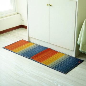 IKEHIKO | 藺草腳踏墊JOY 43x120x0.6cm 漸層美學 (1件)