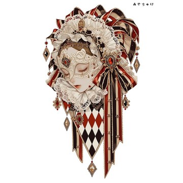 【6 月新品】07-133-0016 人物貼紙 馬戲團風格