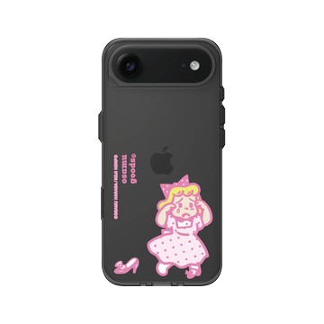 iPhone Air Clear (相機按鈕) 酷墨灰 - OSAMU GOODS - Betty 遺失了高跟鞋