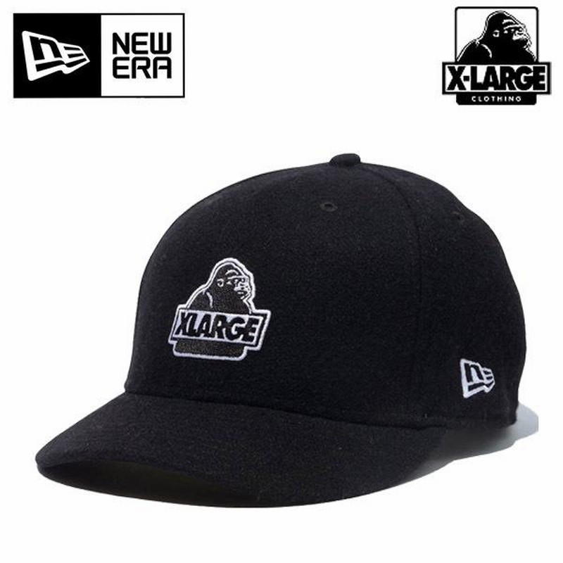 満点の SLANTED NEWERA × XLARGE エクストララージ OG CAP WOOL 帽子