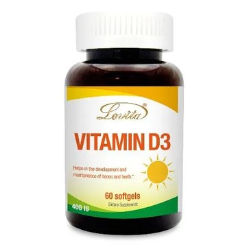 Lovita 愛維他 非活性維他命D3膠囊400IU 維生素D3膠囊(60顆)﹝小資屋﹞