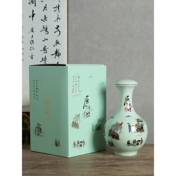 景德鎮陶瓷密封酒瓶家用1斤2斤3斤5斤10裝泡酒罐古風家用散酒壇子