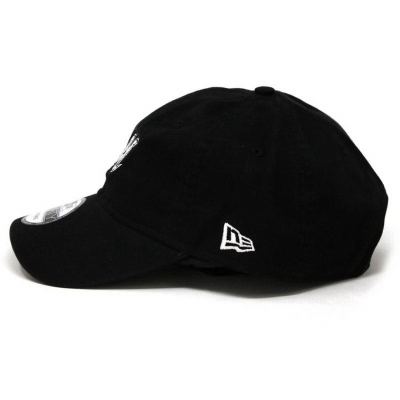 ニューエラ・千葉ロッテマリーンズ　キャップ 59FIFTY 千葉ロッテマリーンズ ブラック × ホワイト
