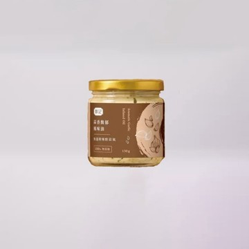 【鄭記油蔥酥】極萃香蒜油(免爆香)160克（豬油款）