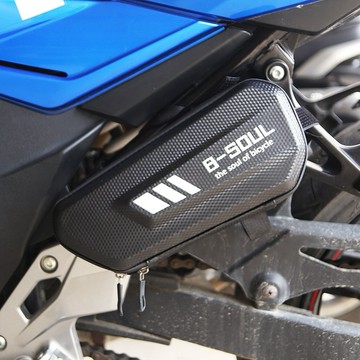 機車邊箱 車架包 卡夢 摩托車 電動車掛包 馬鞍工具 側邊袋箱包 仿賽街跑用 隱形側掛包 車邊包 補胎包
