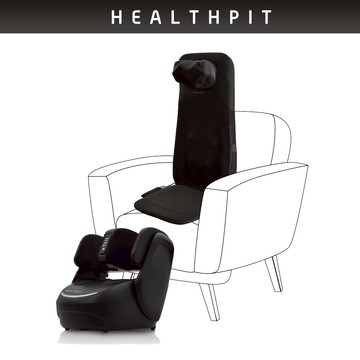 HEALTHPIT My MASTER 3D按摩背墊 HH-566 + MySecret 美腿按摩機 HF-666