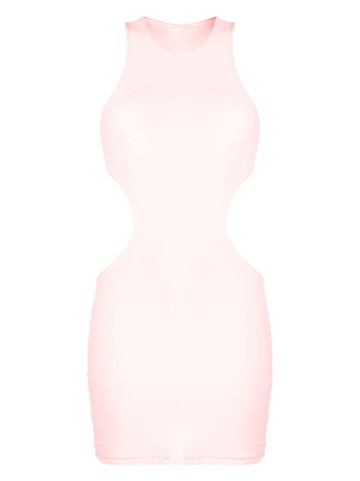 Reina Olga - cut-out mini dress - women - Polyamide/Elastane - 1 - Pink
