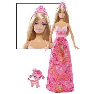 Barbie(バービー): ~12 Princess Pet Doll Figure Pink ドール 人形