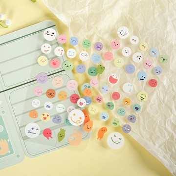 🍋檸檬青🍋台灣現貨特價售完無補軟乎乎冷藏室系列4款2張入模切無需自裁超可愛趣味裝飾貼紙封口貼標記貼手帳裝飾素材