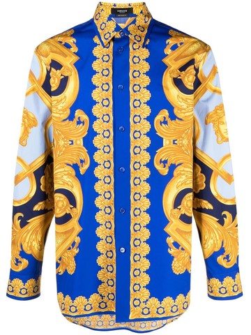 Versace `Heritage` Print Informal Shirt