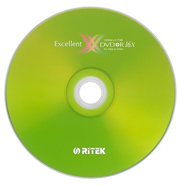 EF【RiTEK錸德】 16X DVD+R 裸裝 4.7GB X版 50片/組
