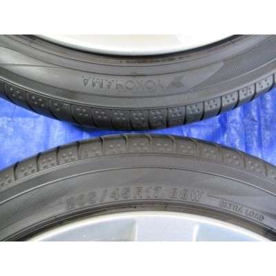 激安即決！美品 プジョー純正 17-7J 4H/108 ET26 + YOKOHAMA 205/45R17 中古4本 207 207CC 207SW  208等！T006427 | LINEブランドカタログ