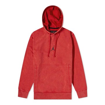 Air Jordan Dri-FIT Fleece Pullover Hoodies 'Red'