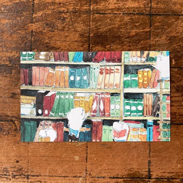 Spica 小庭手作 / muu醬 訊息便條卡 / library