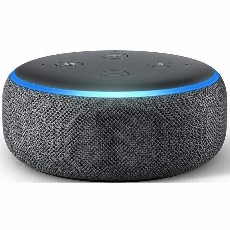 Echo Alexa対応スマートスピーカー ブラック 楽天市場】Amazon Echo 第2世代 アマゾン エコー チャコール