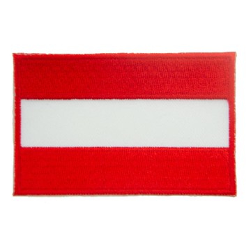 DIY刺繡徽章 奧地利 熱燙臂章 熨斗繡片貼 電繡袖標 熨斗貼布繡 熱燙布標貼紙 布標貼紙 _廠商直送