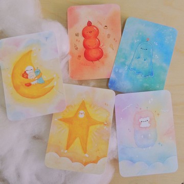 蕉星家族 交心 － 黃蕉星明信片