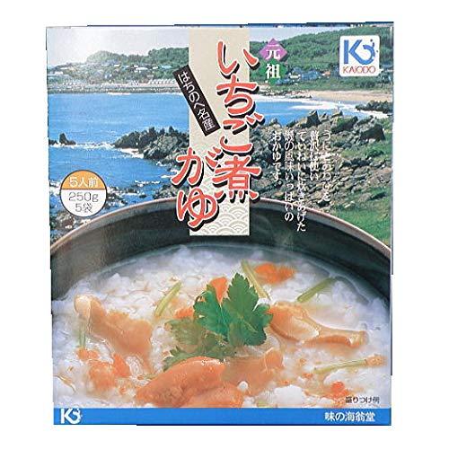 うにとあわびのいちご煮がゆ（お粥）5個箱入りギフトセット