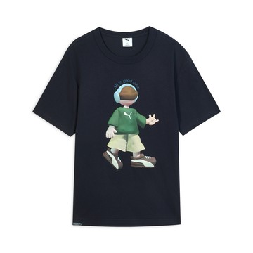 【PUMA官方旗艦店】 流行系列Good Time C短袖T恤 男性 63479216