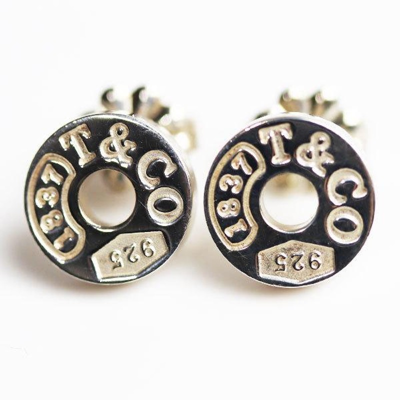 TIFFANY&Co. ティファニー サークル ピアス 1837 925 gw3 Tiffany＆Co