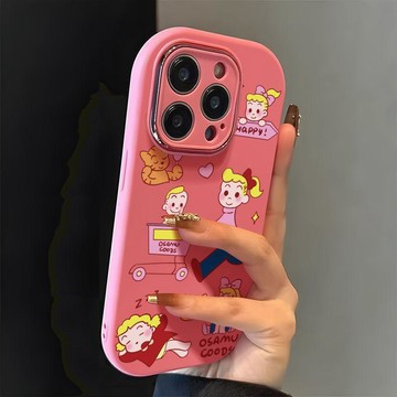 原田治推車適用蘋果17手機殼精孔IPHONE16保護套15/14新13/12/11