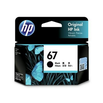 【CUBE卡最高10%回饋】HP 67 黑色原廠墨水匣 (3YM56AA) 適用 6020/6420/1212/2332/2722/2723/4120