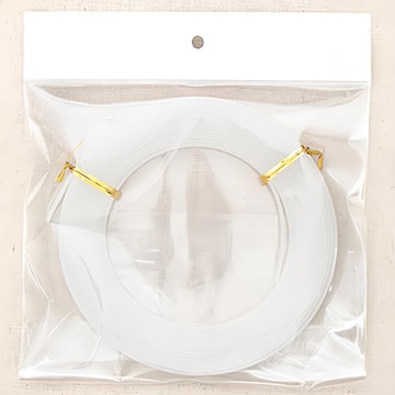 塑膠線 11mm  半透明  1個