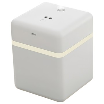 方型感應 智能加濕器 600ml大容量 12小時持續加濕 USB充電  單一商品