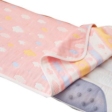 全棉六層紗布枕巾大人純棉長枕巾1.2m1.5米長款雙人1.8情侶枕頭巾