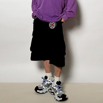 Cleanfit 大口袋工裝七分短褲