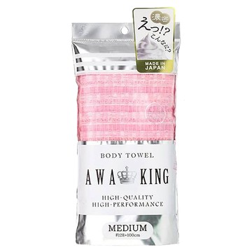 YOKOZUNA 橫鋼 超濃密起泡擦澡巾  粉色  1入  1條