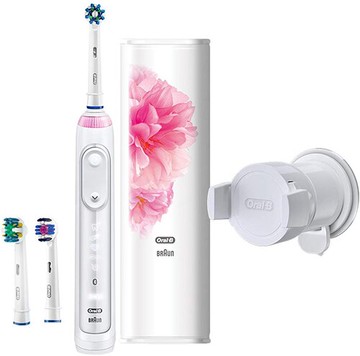 BRAUN【日本代購】德國百靈Oral-B 電動牙刷 春季限定Genius9000- 櫻花粉
