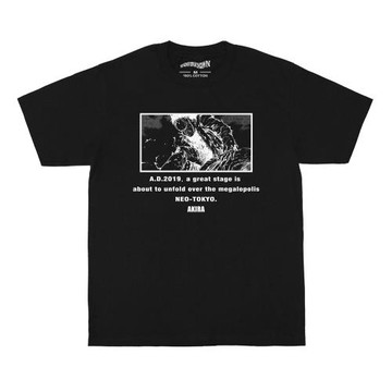 阿基拉 T恤 鐵雄 AKIRA Tetsuo  大友克洋 圓領短袖衣服 T-Shirt
