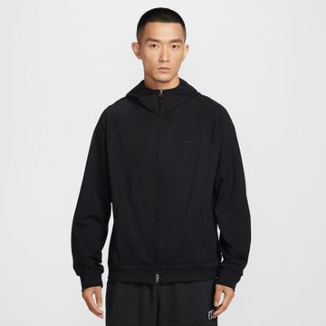 NIKE AS M NK DF UV PRMRY NANO FZ HD 男 外套 連帽外套 速乾 黑-II1309010